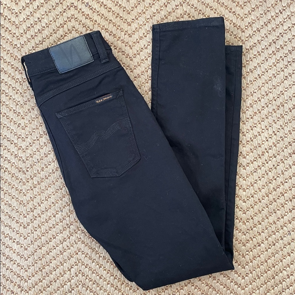 Nudie Jeans - Lean Dean Classic Skinny Jeans - Black - 32 x 32 - Picture 15 of 15